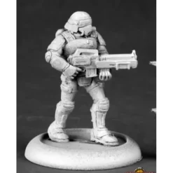 Miniature<Nova Corp Rifleman: Chronoscope RPR 50183 - Miniature Marvels: Airplane Models & Painted Dice