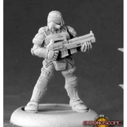 Miniature<Nova Corp Soldier: Chronoscope RPR 50103 - Miniature Marvels: Airplane Models & Painted Dice