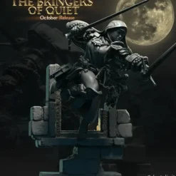 Miniature<Nun Of The Burning Blood - Miniature Marvels: Airplane Models & Painted Dice
