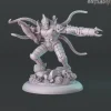Miniature<Nu'Rek Myrmidon Overlord - Miniature Marvels: Airplane Models & Painted Dice