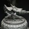 Miniature<Obsidion Form - Miniature Marvels: Airplane Models & Painted Dice