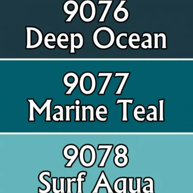 Paint<Ocean Colors: MSP Triads RPR 09726 - Miniature Marvels: Airplane Models & Painted Dice