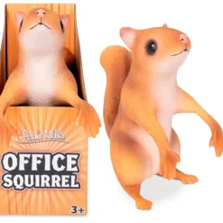 Egpull<OFFICE SQUIRREL Buddy Figure - Your New Hang Out Friend Toy - Archie McPhee - Miniature Marvels: Airplane Models & Painted Dice