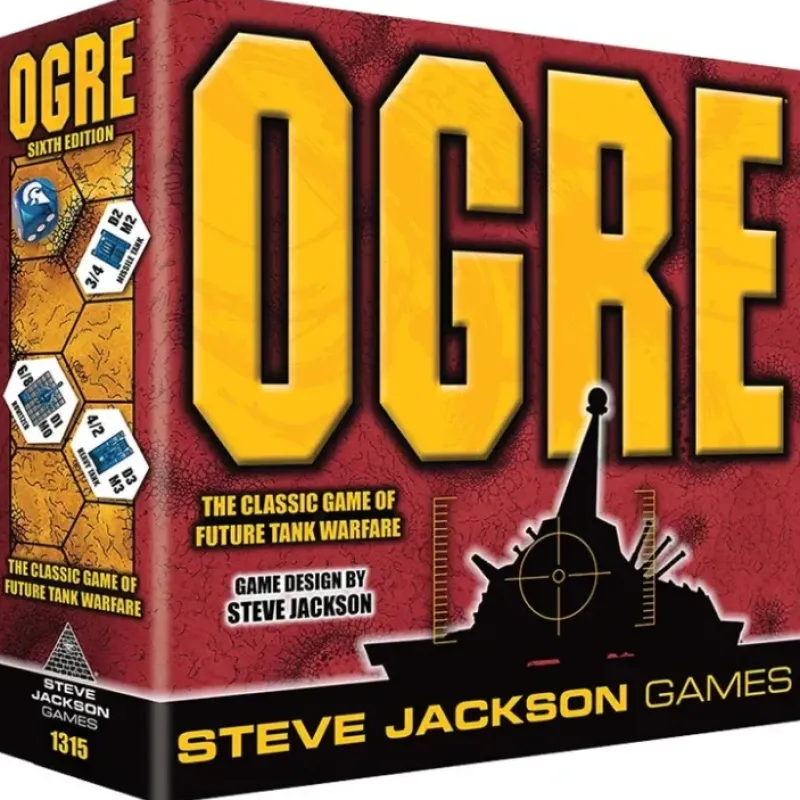 Board Game<Ogre Sixth Edition SJG 1315 - Miniature Marvels: Airplane Models & Painted Dice