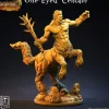 Miniature<One-Eyed Centaur - Miniature Marvels: Airplane Models & Painted Dice