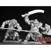 Miniature<Orc Spearman and Swordsman: Dark Heaven Legends RPR 03400 - Miniature Marvels: Airplane Models & Painted Dice