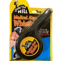 Egpull<Over the Hill Medical Alert Giant Whistle - Funny Birthday Joke Gag Gift - Miniature Marvels: Airplane Models & Painted Dice