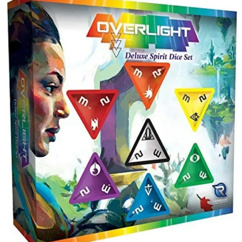 Dice<Overlight RPG: Deluxe Spirit Dice Set RGS 00814 - Miniature Marvels: Airplane Models & Painted Dice