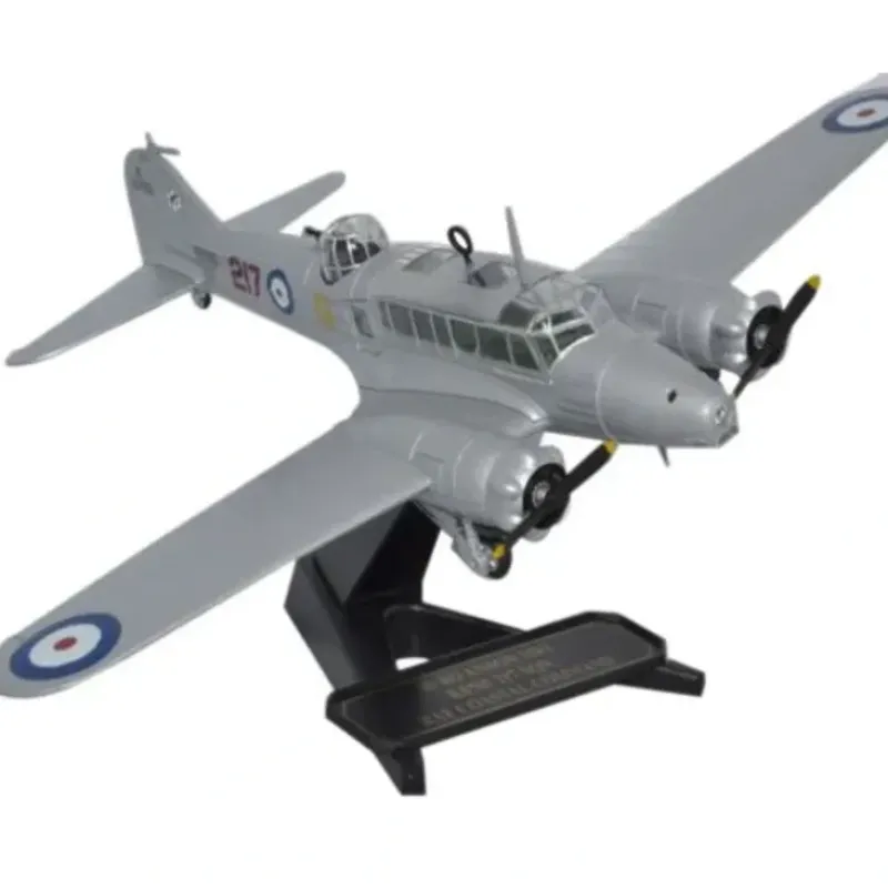 Airplane Model*Oxford 72AA002 Avro Anson Mk I RAF Coastal Command - Miniature Marvels: Airplane Models & Painted Dice