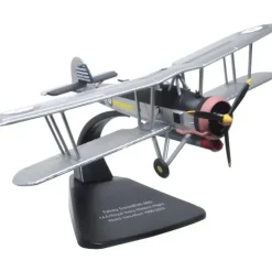 Airplane Model*Oxford AC111 1:72 Fairey Swordfish FAA/RN Historic Flight - Miniature Marvels: Airplane Models & Painted Dice