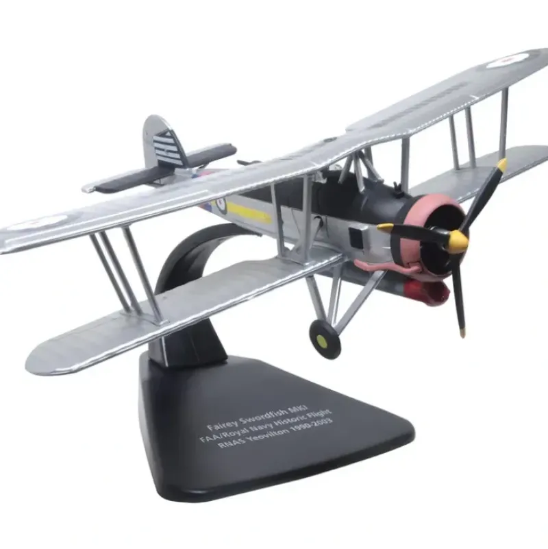 Airplane Model*Oxford AC111 1:72 Fairey Swordfish FAA/RN Historic Flight - Miniature Marvels: Airplane Models & Painted Dice