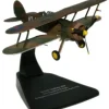 Airplane Model*Oxford AC023 1:72 Gloster Gladiator Mk.II "B" Flight, No. 615 Squadron, RAF, France, 1940 - Miniature Marvels: Airplane Models & Painted Dice