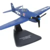 Airplane Model*Oxford AC119 1:72 Grumman F6F-5 Hellcat - 6.5-victory ace Lt. Cdr. Willard Eder, VS-1, U.S. Navy, 1945 - Miniature Marvels: Airplane Models & Painted Dice