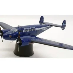 Airplane Model*Oxford 72BE001 1:72 Bristol Airways Beechcraft Model 18 ("Twin Beech") - G-BKGM - Miniature Marvels: Airplane Models & Painted Dice
