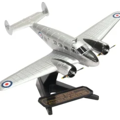 Airplane Model*Oxford 2BE002 Beechcraft Expeditor Mk II RNFAA No.728 - Miniature Marvels: Airplane Models & Painted Dice