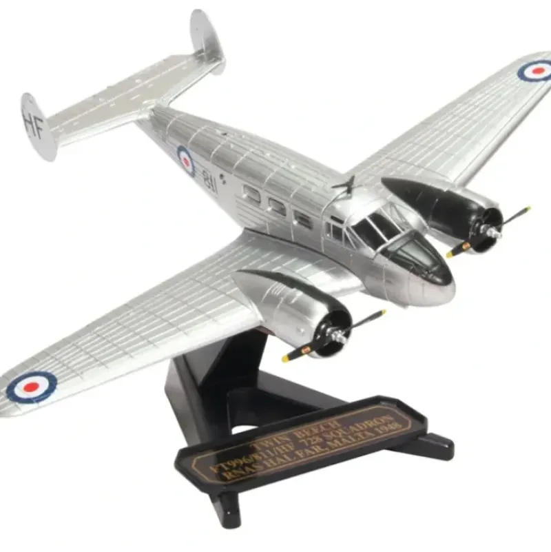 Airplane Model*Oxford 2BE002 Beechcraft Expeditor Mk II RNFAA No.728 - Miniature Marvels: Airplane Models & Painted Dice