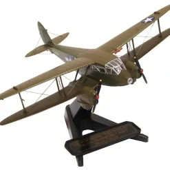 Airplane Model*Oxford 72DR015 de Havilland Dominie USAAF 27th ATG - Miniature Marvels: Airplane Models & Painted Dice