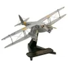 Airplane Model*Oxford 72DR005 de Havilland Dragon Rapide Classic Wings, G-AIYR, Duxford Aerodrome, England - Miniature Marvels: Airplane Models & Painted Dice
