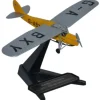 Airplane Model*Oxford 72PM005 de Havilland Puss Moth G-ABXY - Miniature Marvels: Airplane Models & Painted Dice