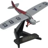Airplane Model*Oxford 72PM003 de Havilland Puss Moth King's Flight, G-ABBS - Miniature Marvels: Airplane Models & Painted Dice