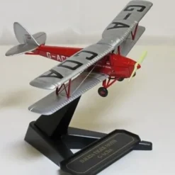 Airplane Model*Oxford 72TM003 de Havilland Tiger Moth The de Havilland School of Flying - Miniature Marvels: Airplane Models & Painted Dice