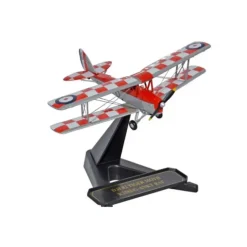 Airplane Model*Oxford 72TM005 de Havilland Tiger Moth RAF No.32 Sqn, K2585 - Miniature Marvels: Airplane Models & Painted Dice