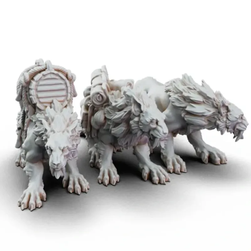 Miniature<Pack Cats Bundle - Miniature Marvels: Airplane Models & Painted Dice