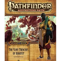 Role-playing Game<Pathfinder Adventure Path #83: The Slave Trenches of Hakotep (Mummy's Mask 5 of 6) (PFRPG) PZO 9083 - Miniature Marvels: Airplane Models & Painted Dice