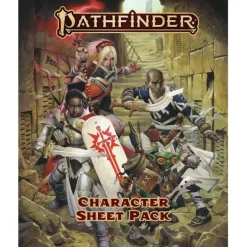Role-playing Game<Pathfinder: Character Sheet Pack PZO 2202 - Miniature Marvels: Airplane Models & Painted Dice