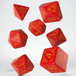 Dice<Pathfinder Curse of the Crimson Throne Dice Set (7) QWS SPAT23 - Miniature Marvels: Airplane Models & Painted Dice