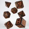 Dice<Pathfinder Hell's Vengeance Dice Set (7) QWS SPAT69 - Miniature Marvels: Airplane Models & Painted Dice