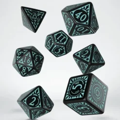 Dice<Pathfinder Iron Gods Dice Set (7) QWS SPAT67 - Miniature Marvels: Airplane Models & Painted Dice
