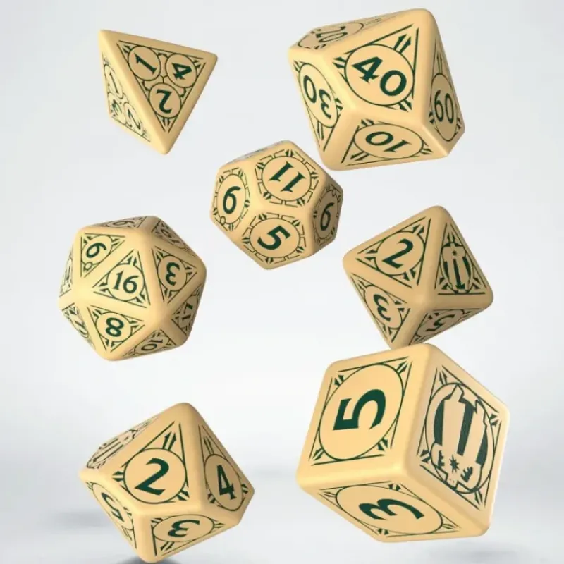 Dice<Pathfinder Playtest Dice set (7) QWS SPAT96 - Miniature Marvels: Airplane Models & Painted Dice