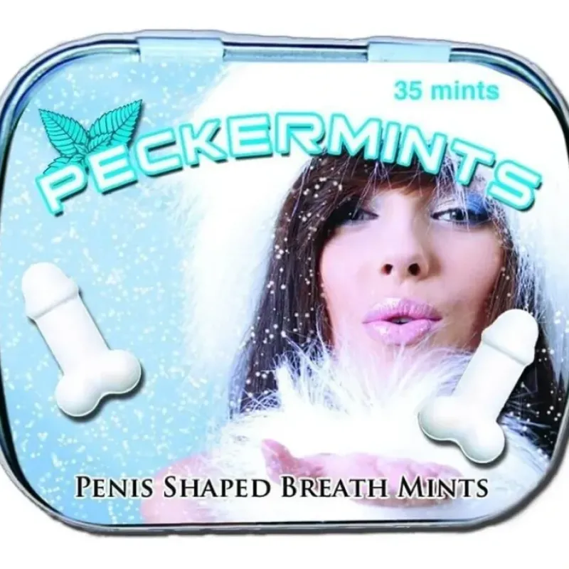 Egpull<Peckermints - Penis Shaped Breath Mints - Cool Mint Flavored - Willy's in a Tin - Miniature Marvels: Airplane Models & Painted Dice