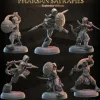 Miniature<Pharsan Cultist Soldiers Female - Miniature Marvels: Airplane Models & Painted Dice