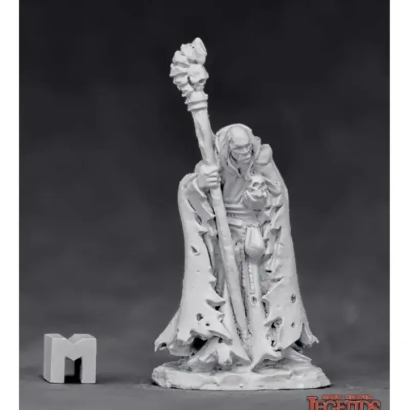 Miniature<Phineas Greybone, Necromancer: Dark Heaven Legends RPR 03880 - Miniature Marvels: Airplane Models & Painted Dice