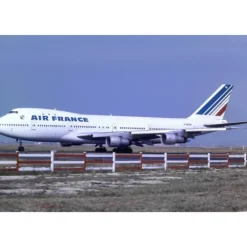 Airplane Model*Phoenix 11909 1:400 Air France Boeing 747-100 F-BPVB - Miniature Marvels: Airplane Models & Painted Dice