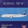 Airplane Model*Phoenix 11383 1:400 House Colors Boeing 787-8 - Miniature Marvels: Airplane Models & Painted Dice