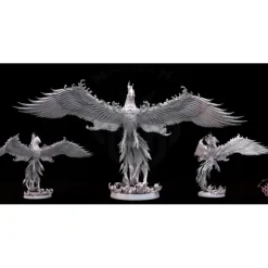 Miniature<Phoenix - Miniature Marvels: Airplane Models & Painted Dice