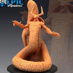 Miniature<Pillar Snake - Miniature Marvels: Airplane Models & Painted Dice