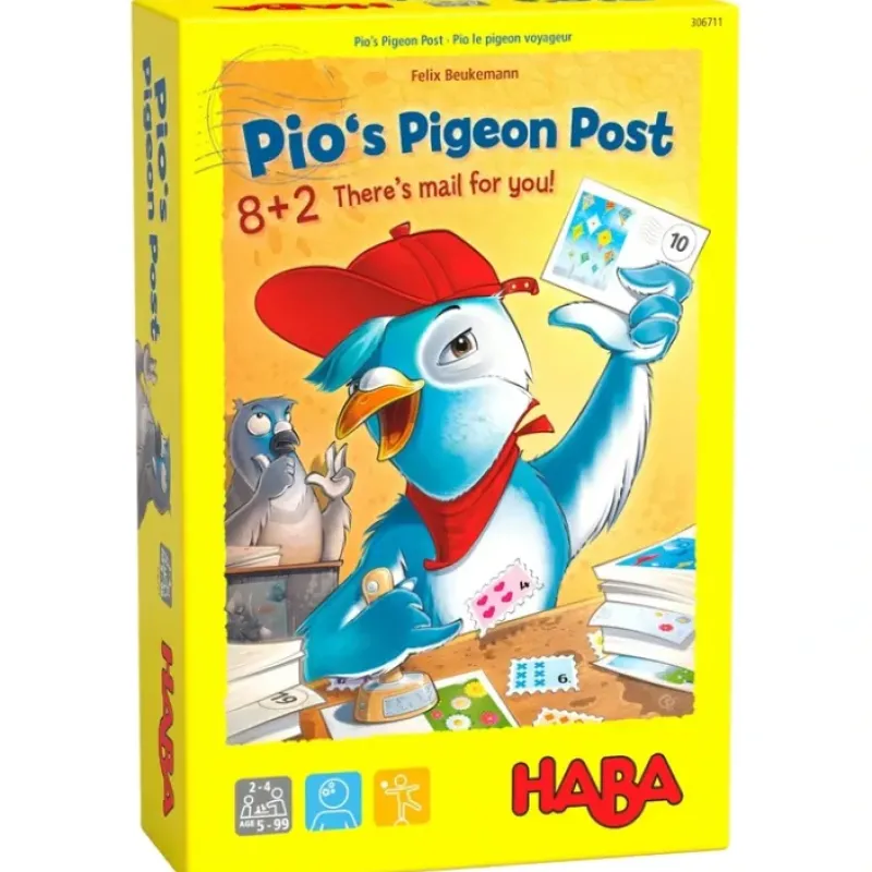 Board Game<Pio's Pigeon Post HAB 306711 - Miniature Marvels: Airplane Models & Painted Dice