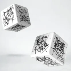 Dice<Pirate 2D6 Dice (2) QWS 26PIR02 - Miniature Marvels: Airplane Models & Painted Dice
