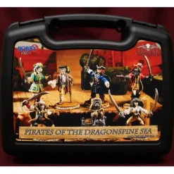 Miniature<Pirates Of The Dragonspine Sea: Boxed Set RPR 10011 - Miniature Marvels: Airplane Models & Painted Dice