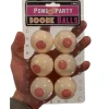 Egpull<6pk Boobs Ping Pong Boobie Balls - Beer Pong Party Cup Game Gag Joke Gift Set - Miniature Marvels: Airplane Models & Painted Dice