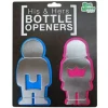 Egpull<2pk Private Parts His & Hers ~ Funny Beer Bottle Openers - Big Mouth Toys - Miniature Marvels: Airplane Models & Painted Dice