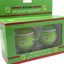 Egpull<2pk Racing Brussel Sprouts - What more can I say? Hilarious Wind Up Racing Toys - Miniature Marvels: Airplane Models & Painted Dice