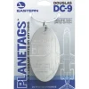 Airplane Model*Plane Tags Eastern Airlines Douglas DC-9-31 #N8990E - Miniature Marvels: Airplane Models & Painted Dice