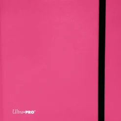 Accessories<12-Pocket Eclipse PRO-Binder - Hot Pink - Miniature Marvels: Airplane Models & Painted Dice