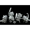 Miniature<Pointy Eared Mercenary, 15mm - Miniature Marvels: Airplane Models & Painted Dice