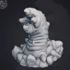 Miniature<Poisonteeth Worm - Miniature Marvels: Airplane Models & Painted Dice
